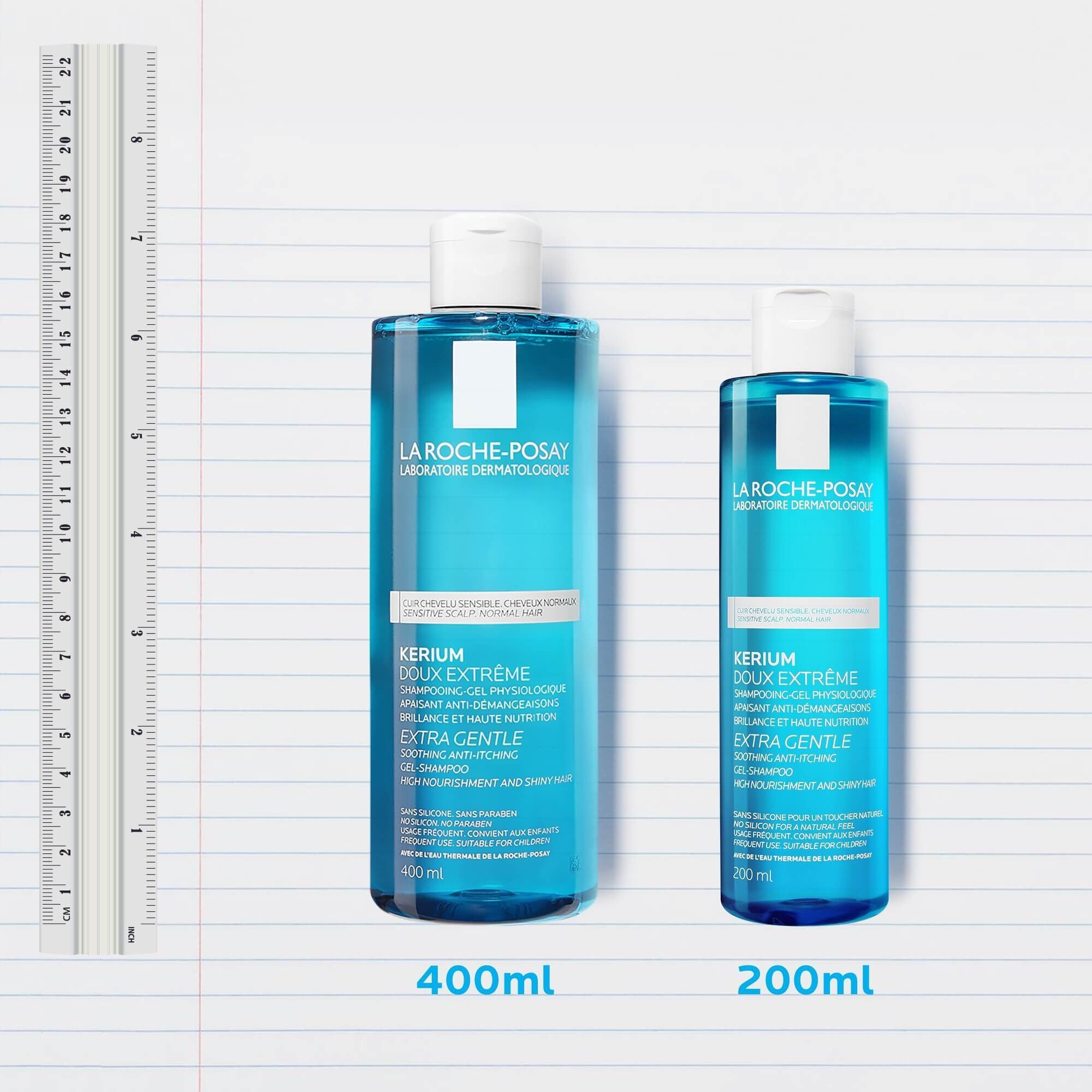 KERIUM DOUX EXTRÊME SHAMPOING CUIR CHEVELU SENSIBLE - 400 ml