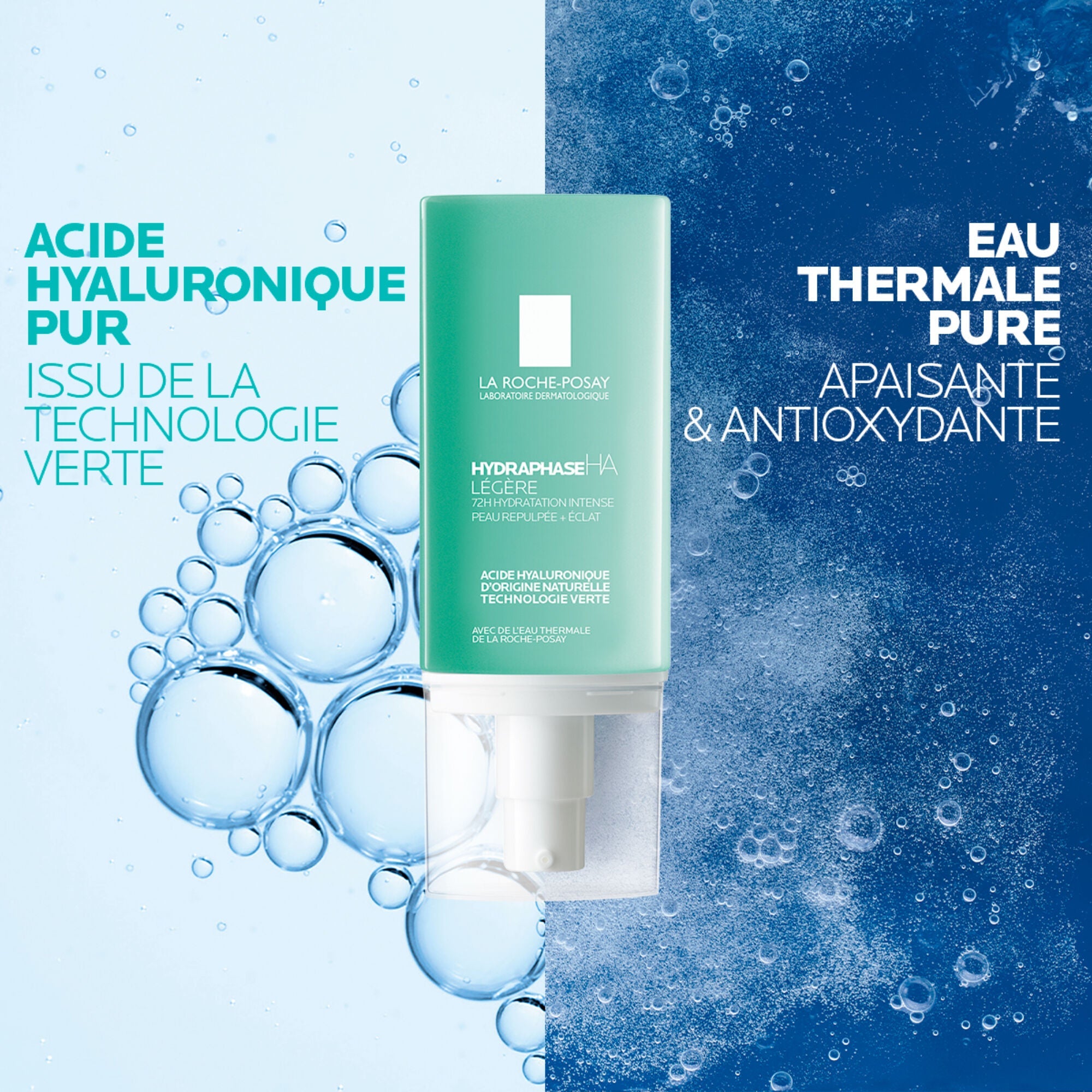 HYDRAPHASE HA LÉGÈRE CRÈME HYDRATANTE VISAGE À L'ACIDE HYALURONIQUE - 50 ml