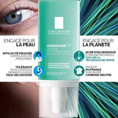HYDRAPHASE HA LÉGÈRE CRÈME HYDRATANTE VISAGE À L'ACIDE HYALURONIQUE - 50 ml