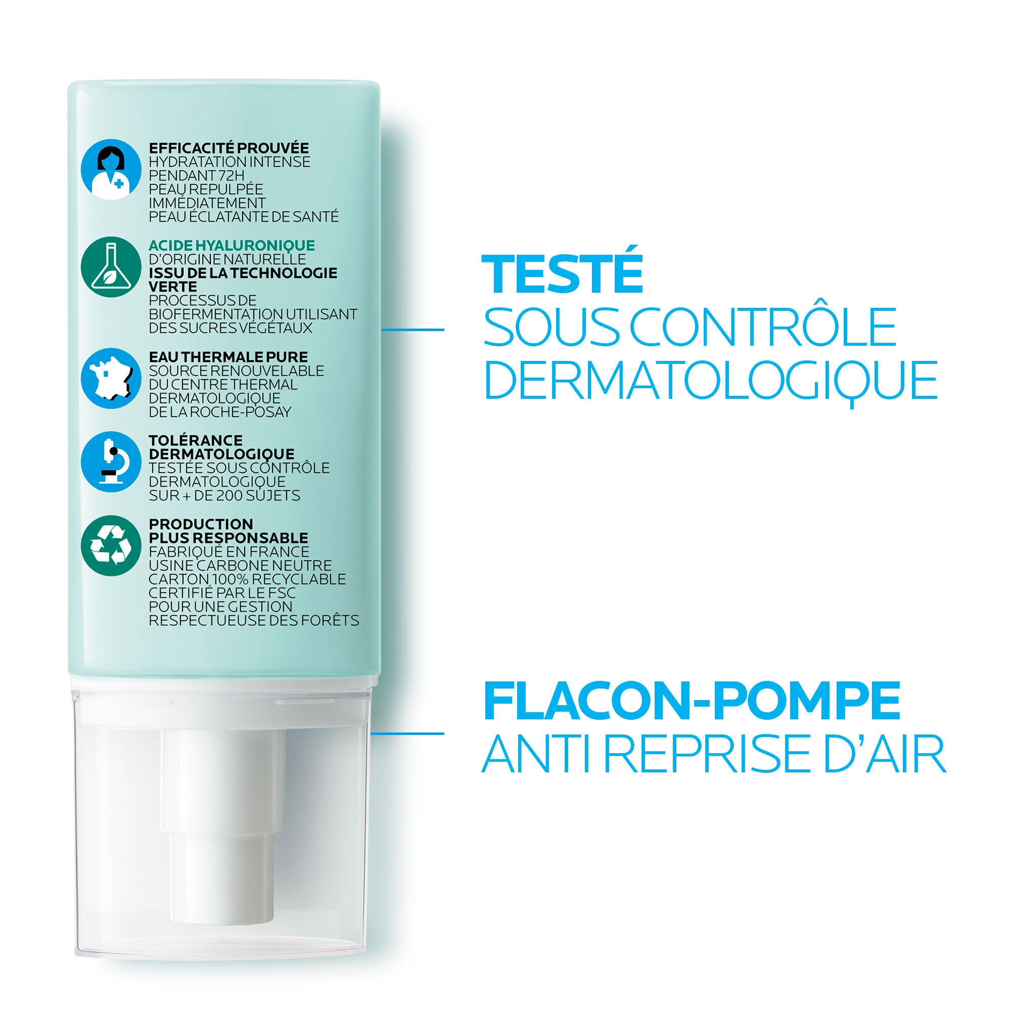 HYDRAPHASE HA LÉGÈRE CRÈME HYDRATANTE VISAGE À L'ACIDE HYALURONIQUE - 50 ml