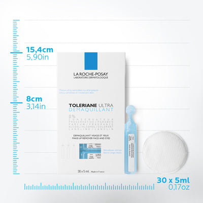 TOLERIANE ULTRA DÉMAQUILLANT - 30 x 5 ml