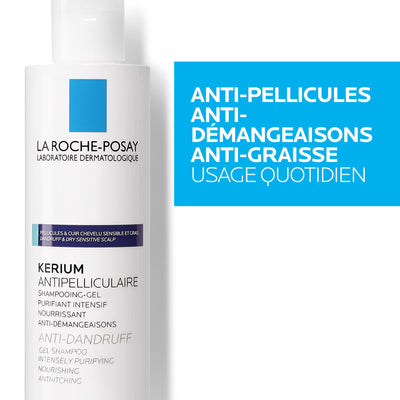 KERIUM PELLICULES GRASSES - 200 ml