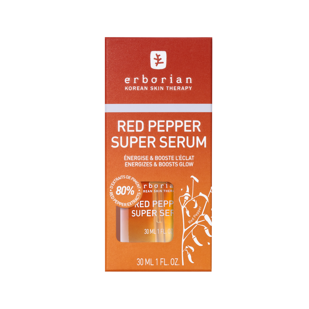 Red Pepper Super Sérum - Soin éclat