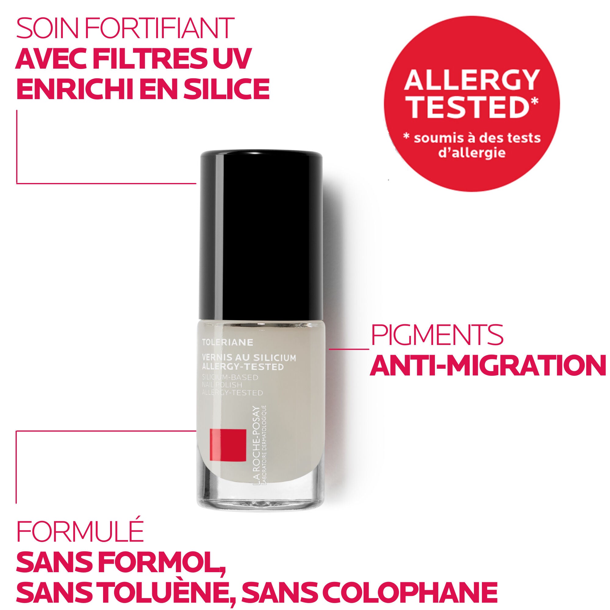 TOLERIANE VERNIS SILICIUM - ABRICOT