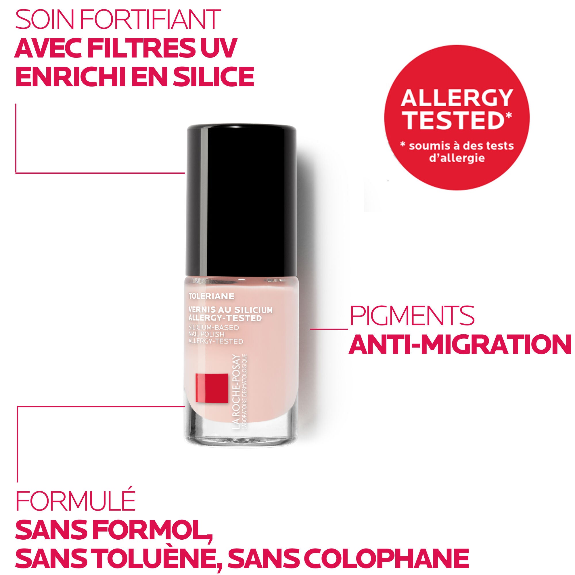 TOLERIANE VERNIS SILICIUM - ABRICOT