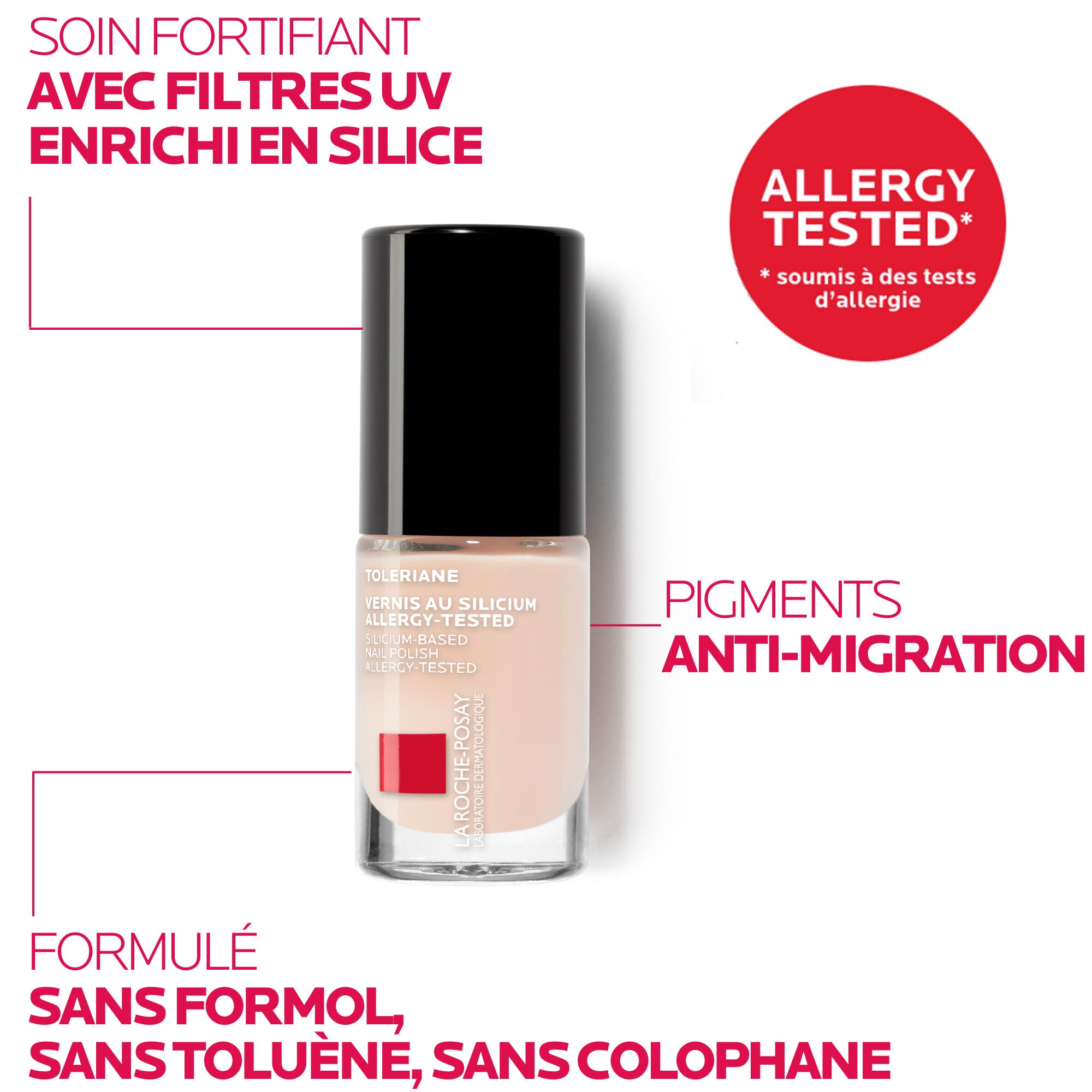 TOLERIANE VERNIS SILICIUM - ABRICOT