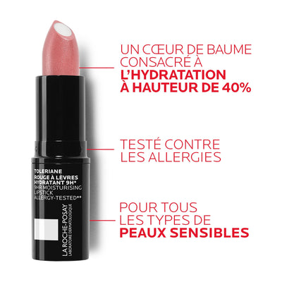 TOLERIANE NOVALIP ROUGE À LÈVRES HYDRATANT - 198 - ROUGE MAT