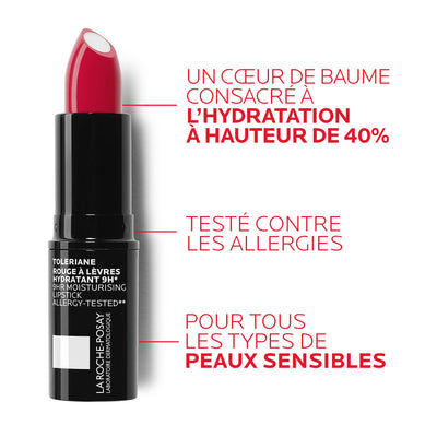 TOLERIANE NOVALIP ROUGE À LÈVRES HYDRATANT - 198 - ROUGE MAT