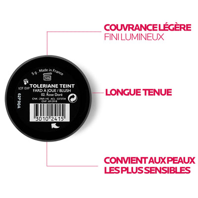 TOLERIANE FARD À JOUE / BLUSH - CARAMEL TENDRE