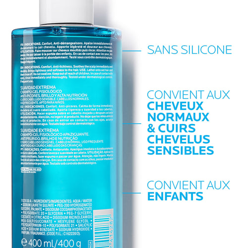 KERIUM DOUX EXTRÊME SHAMPOING CUIR CHEVELU SENSIBLE