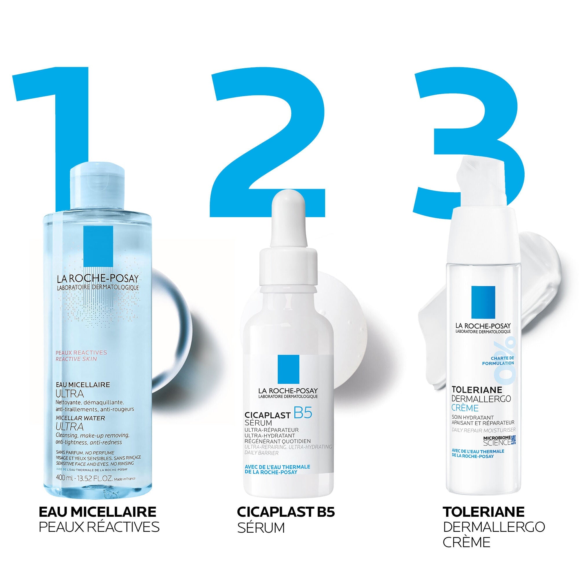 TOLERIANE EAU MICELLAIRE PEAUX RÉACTIVES - 400 ml