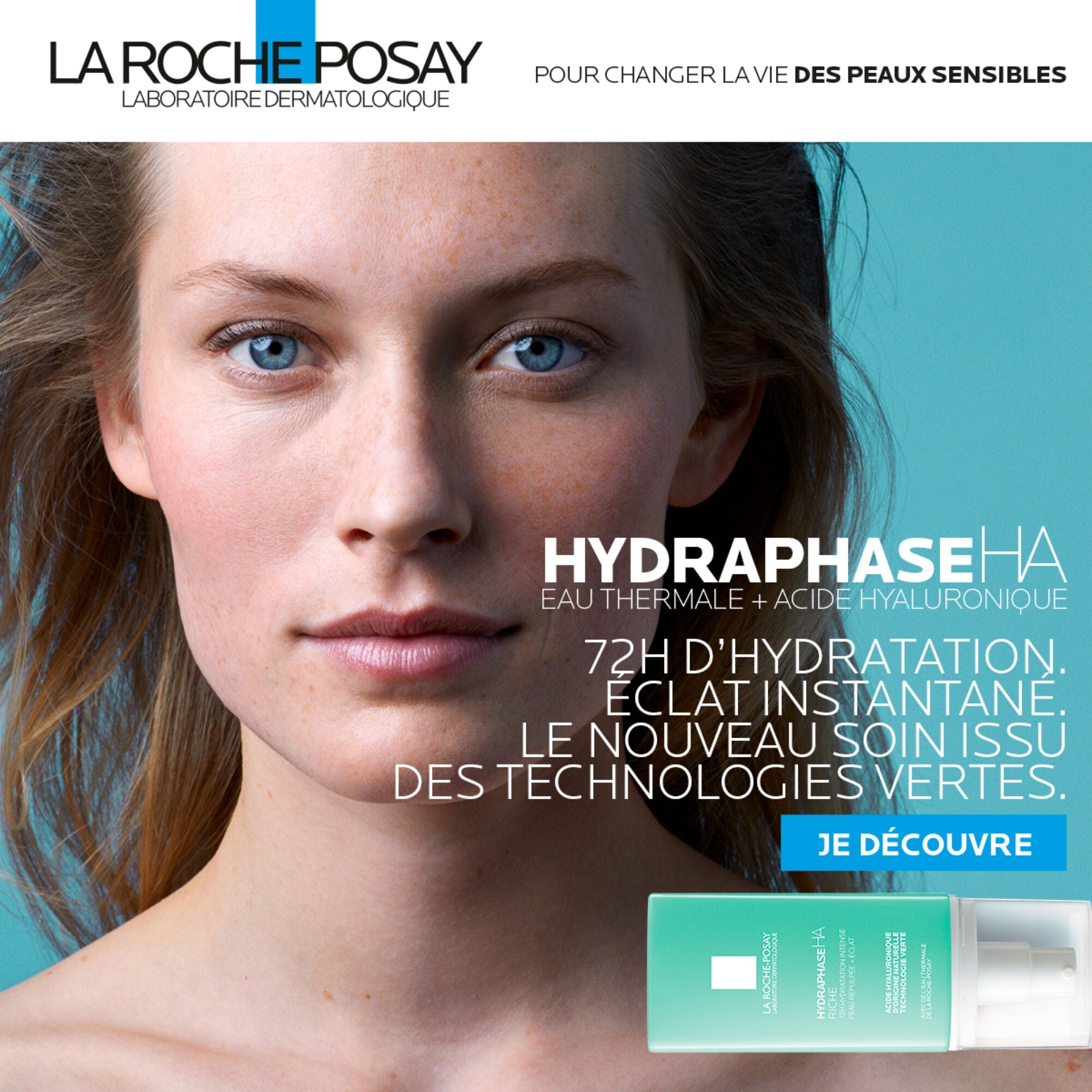 HYDRAPHASE HA RICHE CRÈME HYDRATANTE VISAGE - 50 ml