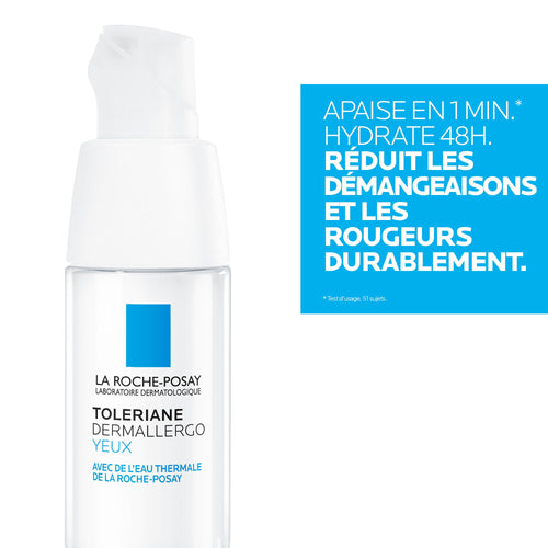TOLERIANE DERMALLERGO CRÈME CONTOUR DES YEUX PEAU SENSIBLE