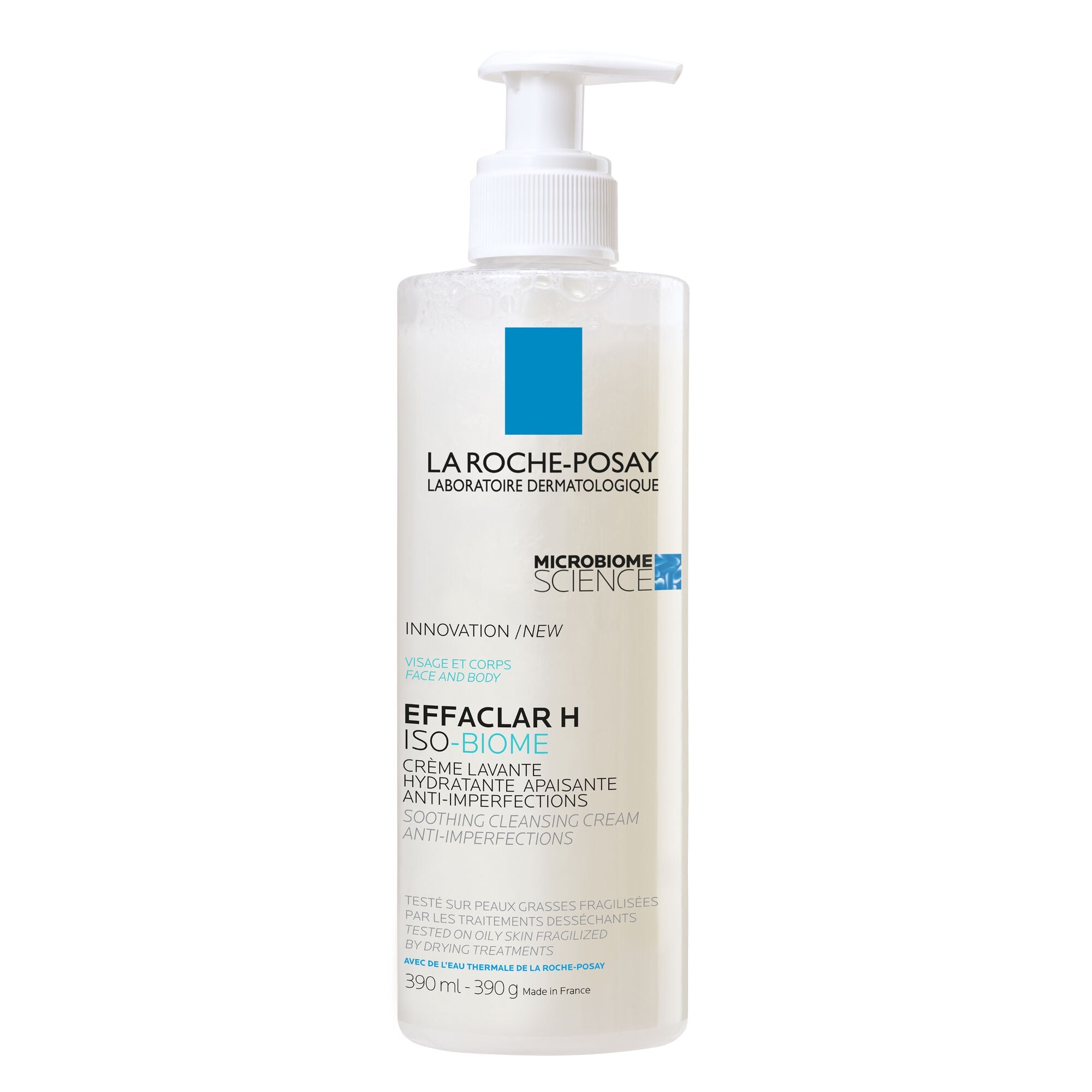 EFFACLAR H ISO-BIOME CRÈME LAVANTE HYDRATANTE APAISANTE
