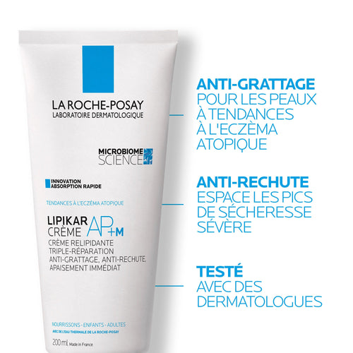 LIPIKAR CRÈME AP+M TUBE À BASE DE CARTON