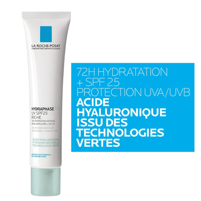 HYDRAPHASE HA UV SPF 25 RICHE - 40 ml