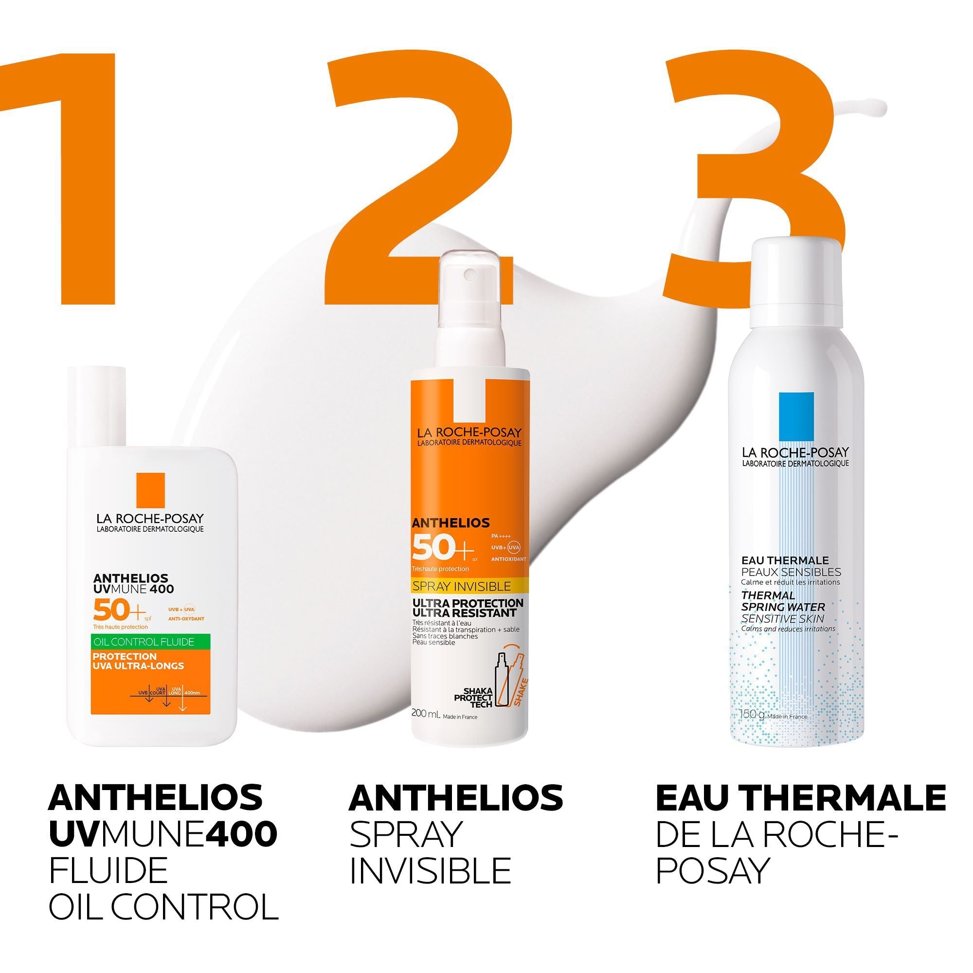 ANTHELIOS FLUIDE OIL CONTROL UVMUNE 400 AVEC PARFUM SPF50+