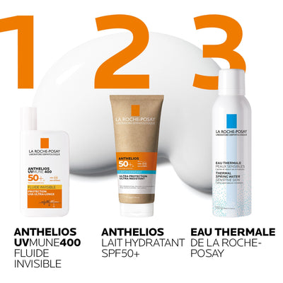 ANTHELIOS CRÈME SOLAIRE LAIT HYDRATANT TUBE ECO-RESPONSABLE SPF50+ - 75ML
