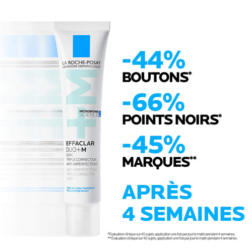 EFFACLAR DUO+M SOIN TRIPLE CORRECTION ANTI-IMPERFECTIONS