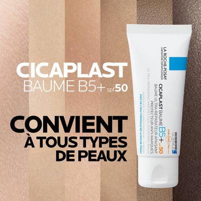 CICAPLAST BAUME B5+ SPF50 BAUME ULTRA-RÉPARATEUR APAISANT ANTI-MARQUES - 40 ml