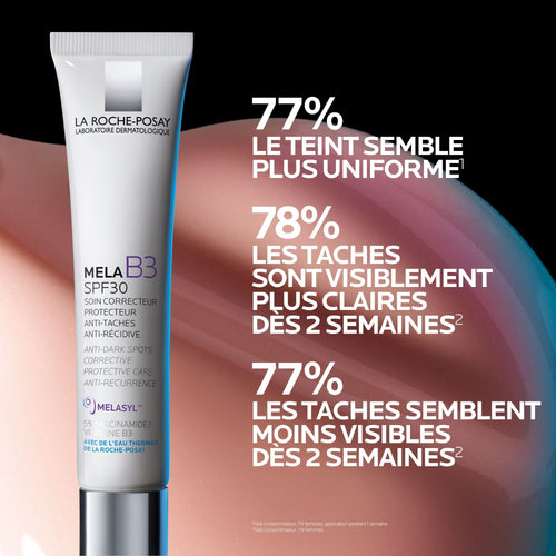 MELA B3 SPF30 SOIN CORRECTEUR PROTECTEUR ANTI-TACHES ANTI-RÉCIDIVE