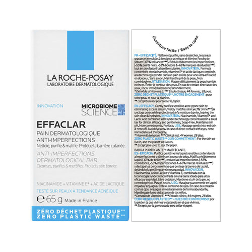 EFFACLAR PAIN DERMATOLOGIQUE