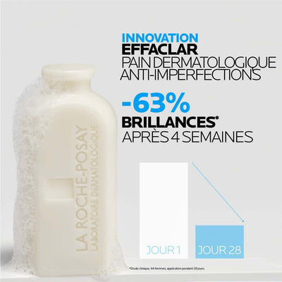EFFACLAR PAIN DERMATOLOGIQUE - 65 g