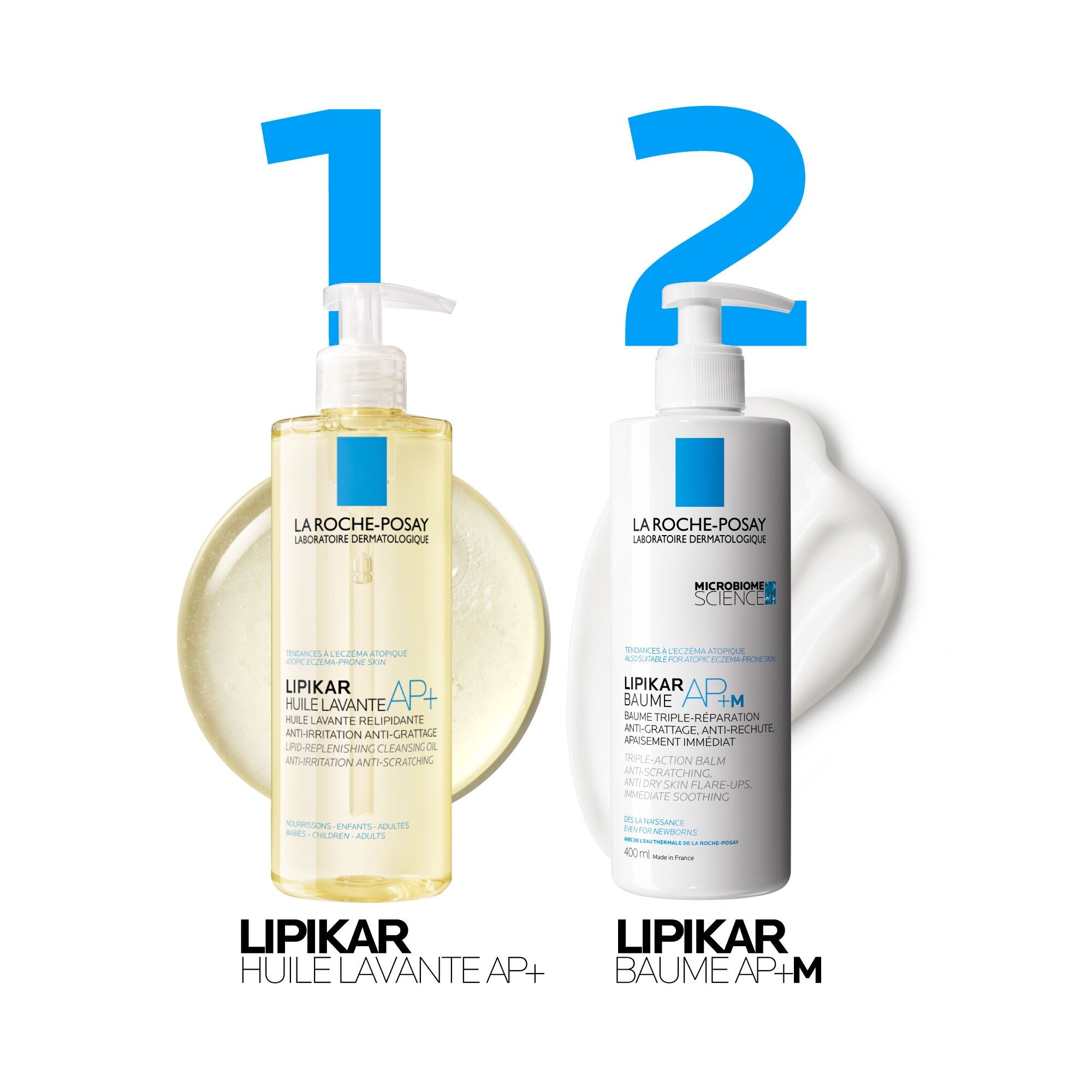 LIPIKAR HUILE LAVANTE AP+ HUILE DE DOUCHE - 