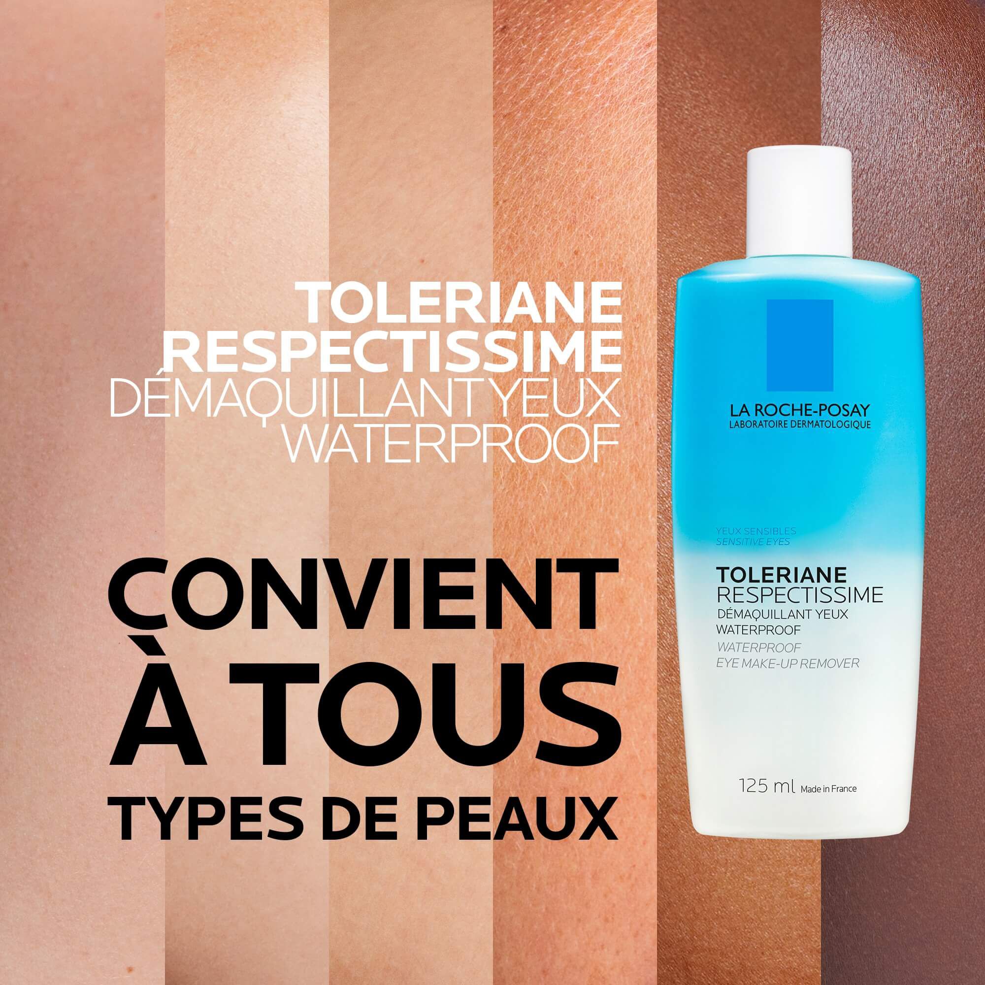 TOLERIANE RESPECTISSIME DÉMAQUILLANT YEUX WATERPROOF - 125 ml