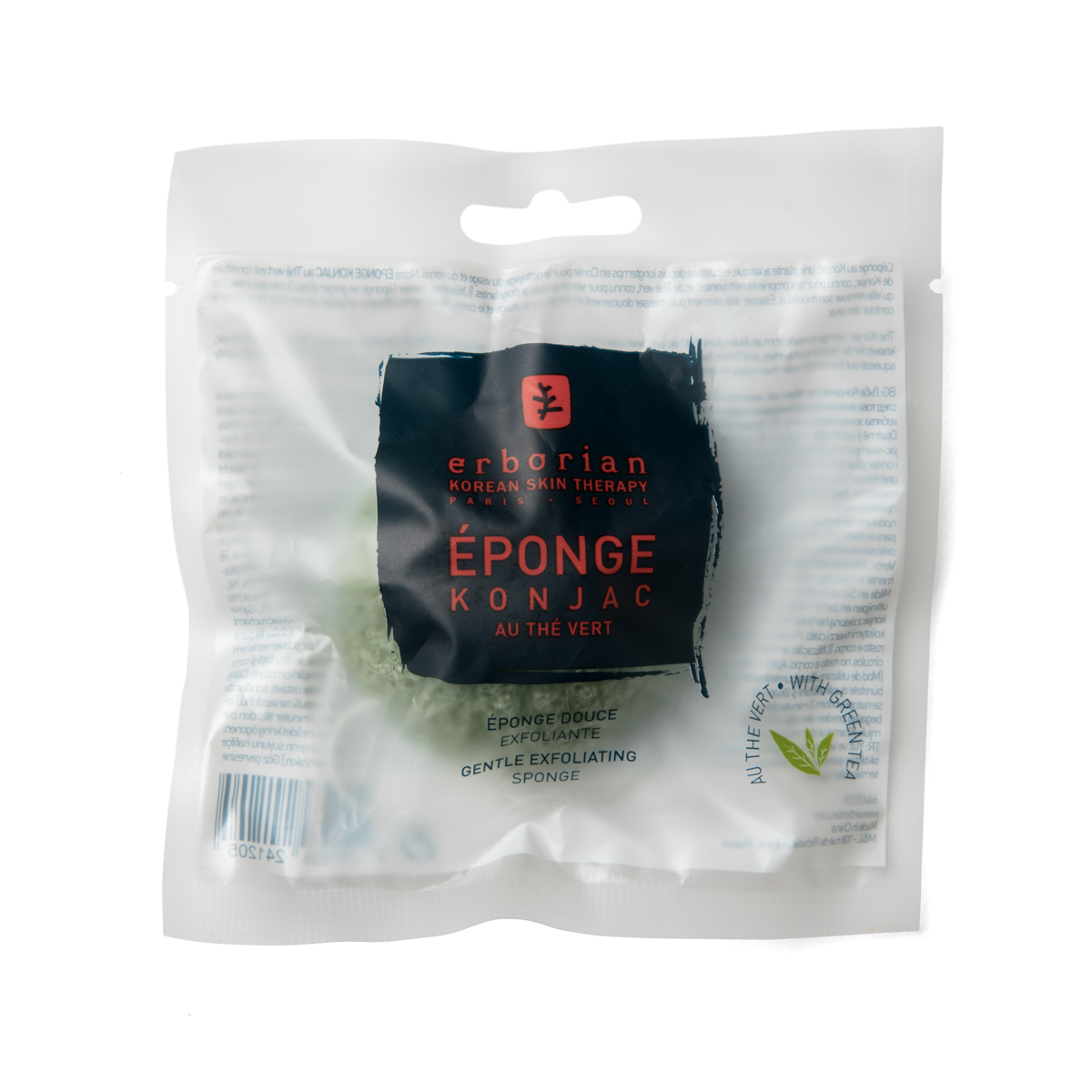 Éponge Konjac au Thé Vert