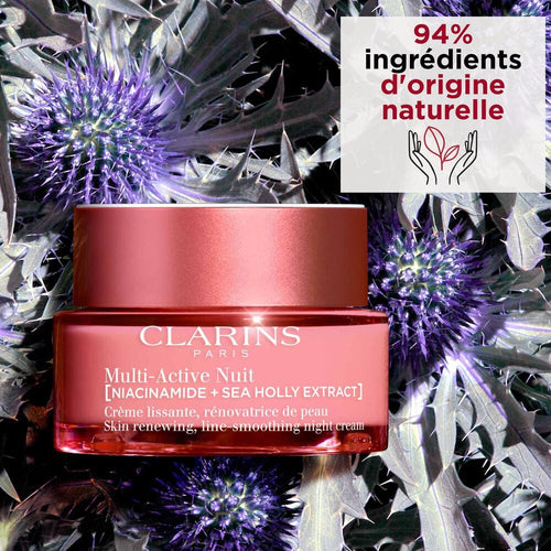Crème de Nuit Premières Rides Peau Sèche à la Niacinamide - Multi-Active