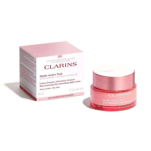 Crème de Nuit Premières Rides Peau Sèche à la Niacinamide - Multi-Active