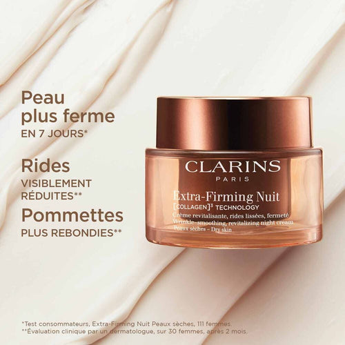 Crème de Nuit Anti-Âge au Collagène - Peaux Sèches - [COLLAGEN]³ Technology - Extra-Firming