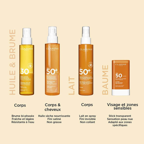 Brume Solaire Embellissante SPF50+ - Corps