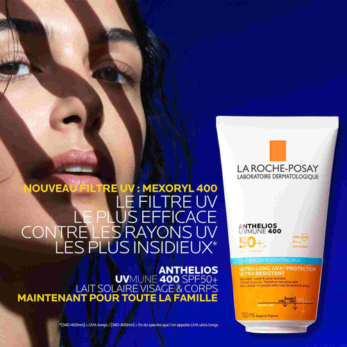 ANTHELIOS UVMUNE 400 LAIT SOLAIRE VISAGE & CORPS SPF50+