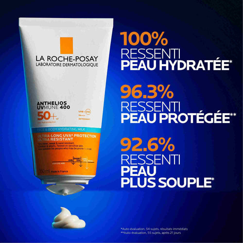 ANTHELIOS UVMUNE 400 LAIT SOLAIRE VISAGE & CORPS SPF50+