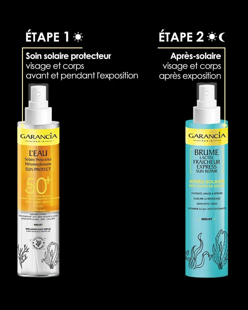 [ L'Eau Solaire Protectrice Métamorphosante SUN PROTECT ] SPF50+