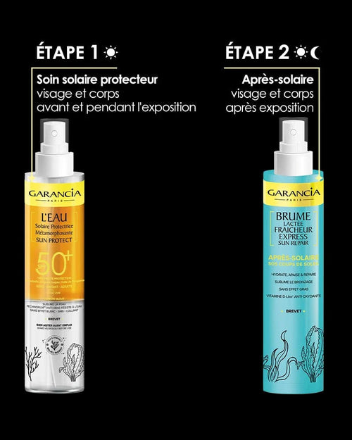 [ L'Eau Solaire Protectrice Métamorphosante SUN PROTECT ] SPF50+