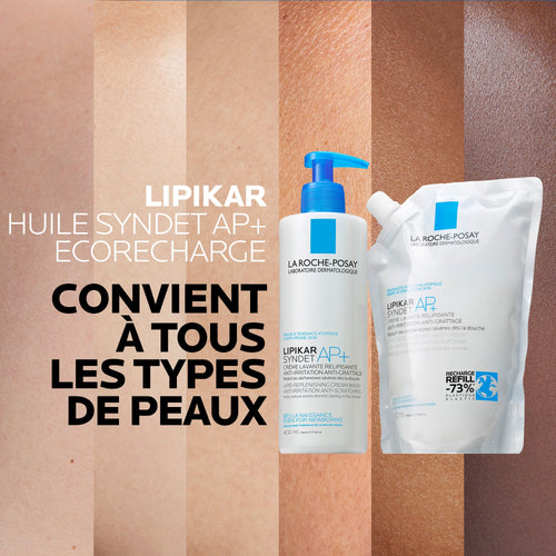 ROUTINE CICAPLAST BAUME B5+, LIPIKAR SYNDET AP+ ET SON ECO-RECHARGE