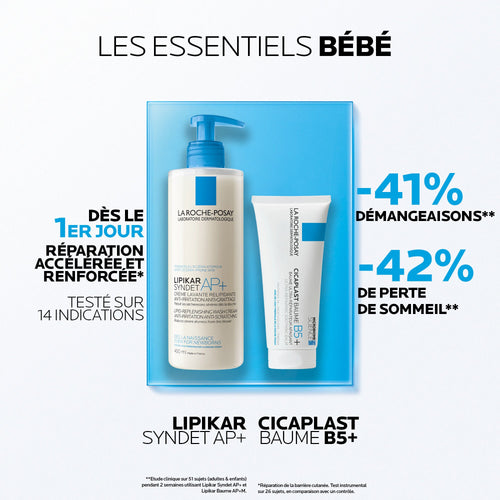 ROUTINE CICAPLAST BAUME B5+, LIPIKAR SYNDET AP+ ET SON ECO-RECHARGE