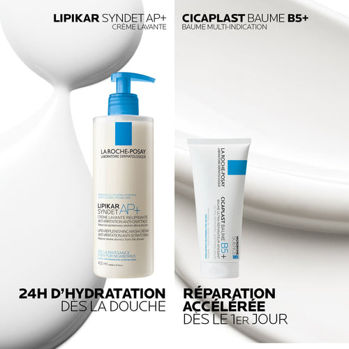 ROUTINE CICAPLAST BAUME B5+, LIPIKAR SYNDET AP+ ET SON ECO-RECHARGE