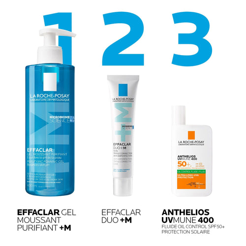 ROUTINE ANTI-IMPERFECTIONS EFFACLAR & ANTHELIOS