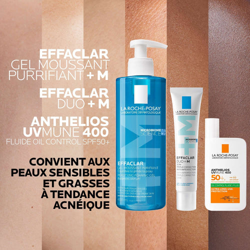 ROUTINE ANTI-IMPERFECTIONS EFFACLAR & ANTHELIOS