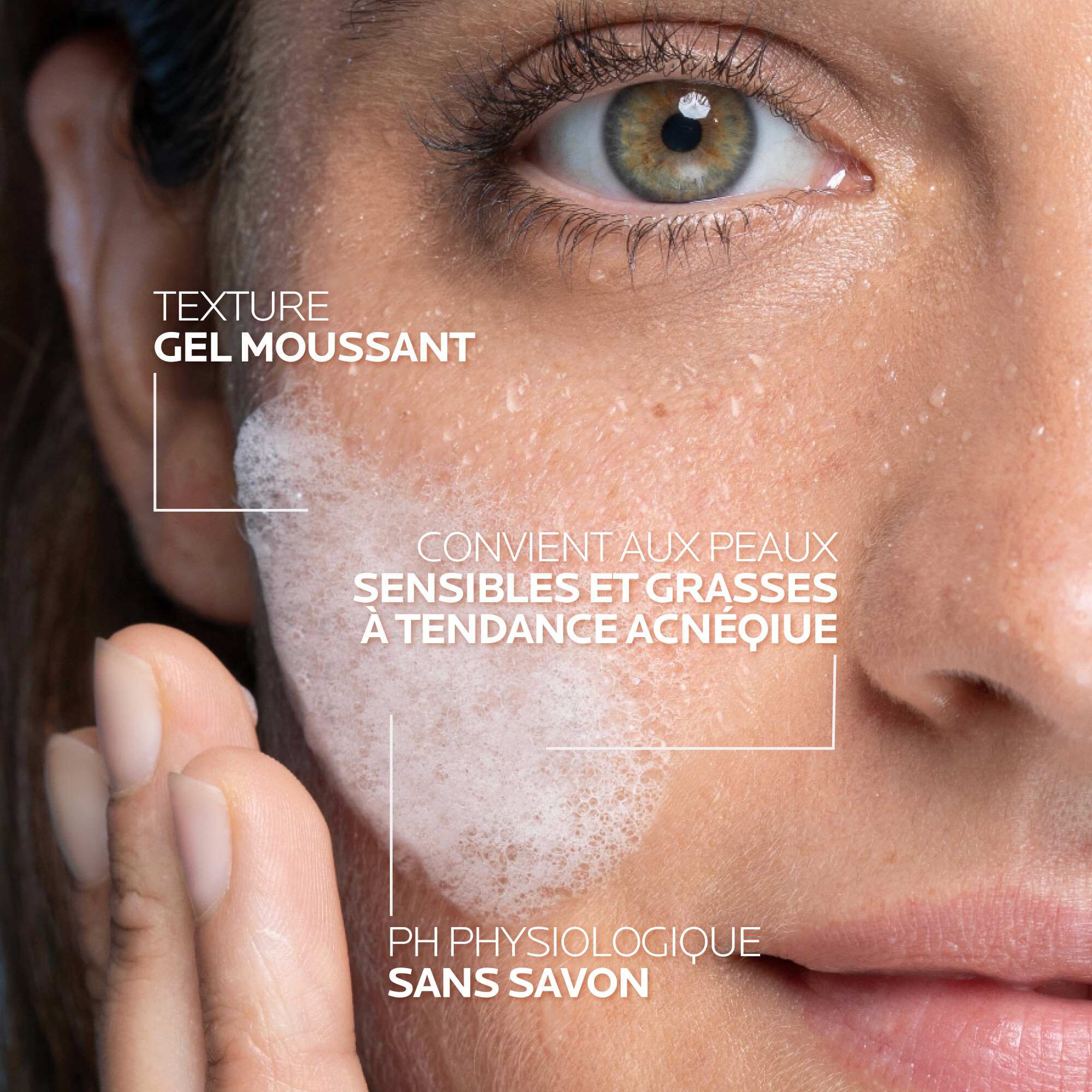 DUO EFFACLAR GEL MOUSSANT PURIFIANT ET SON ECO-RECHARGE