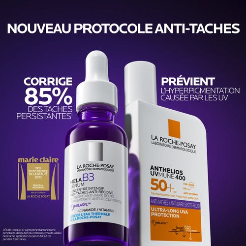 PROTOCOLE ANTI-TACHES MELA B3 & ANTHELIOS