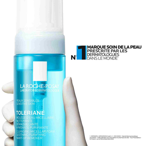 TOLERIANE MOUSSE D'EAU MICELLAIRE NETTOYANTE