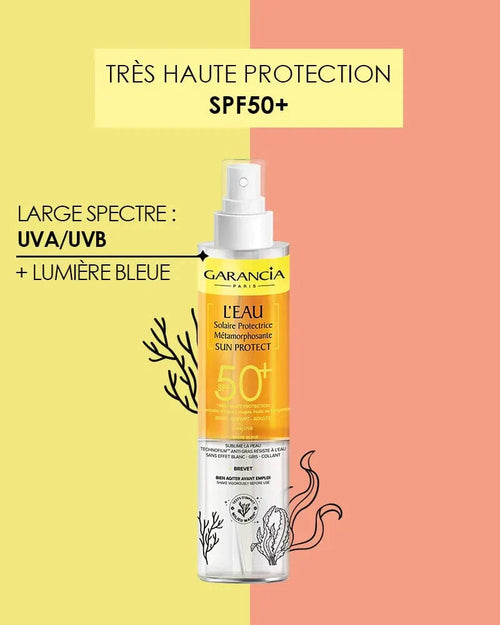 [ L'Eau Solaire Protectrice Métamorphosante SUN PROTECT ] SPF50+