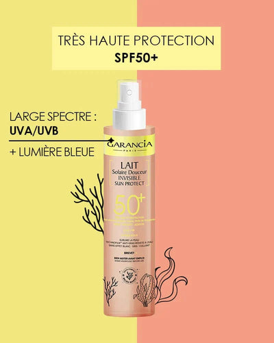 [ Lait Solaire Douceur Invisible SUN PROTECT ] SPF50+