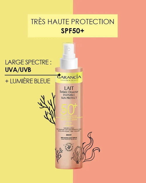 [ Lait Solaire Douceur Invisible SUN PROTECT ] SPF50+
