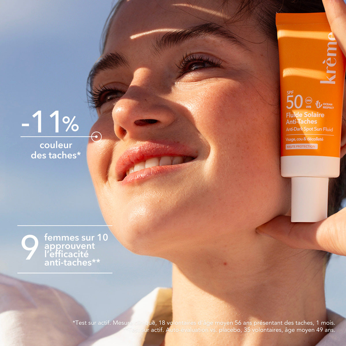 Fluide Solaire Anti Taches SPF 50